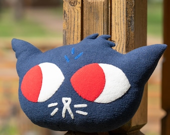 Night in the Woods Pillow, Mae Borowski Plush, Custom-made handcrafted pillow