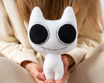 BTW Creature - The ADHD Cat Plush, Autism Creature Toy Yippee Meme TBH Plush
