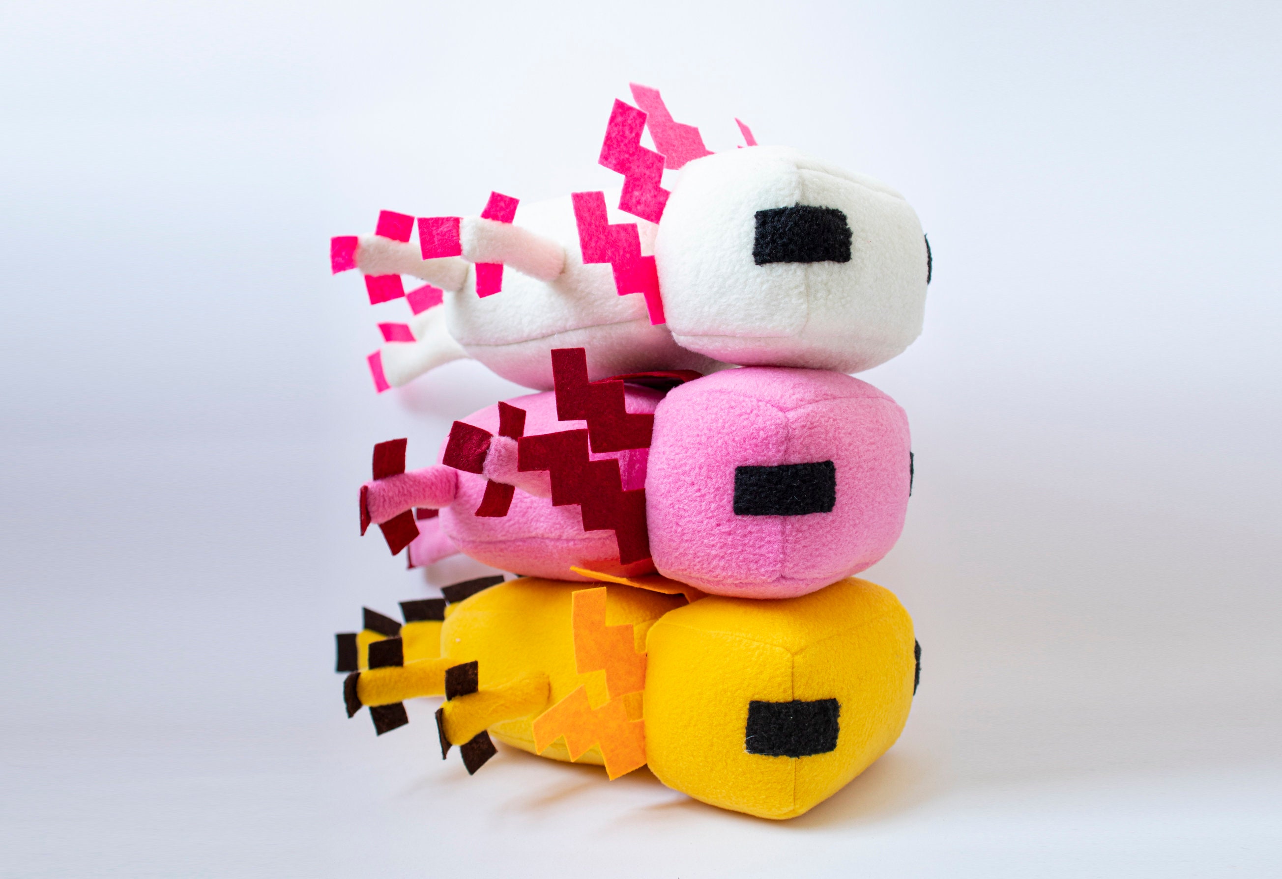 Minecraft Axolotl Plushie