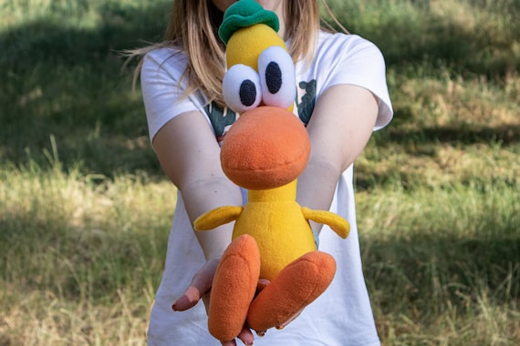 Pato Duck Pocoyo Plush Pato is a Yellow Duck Custom Toys 