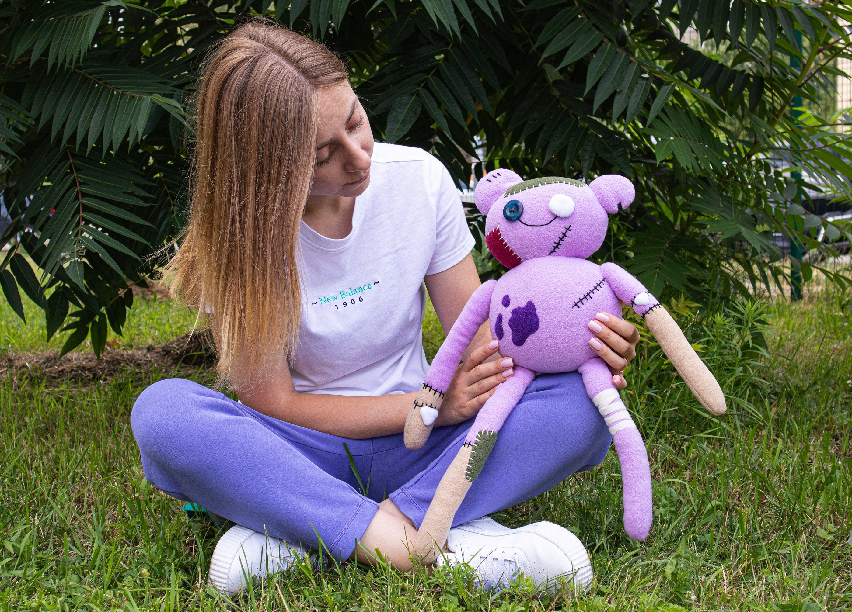 Hambo Marceline's Teddy Bear plush from a cartoon Etsy