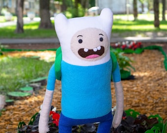 Finn the Human Finn Mertens plush, Made to order, 19,7 in (Unofficial)