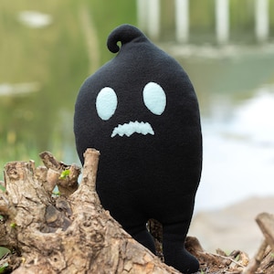 Krobus plush, Stardew Valley inspired - Handmade Stuffed Animal
