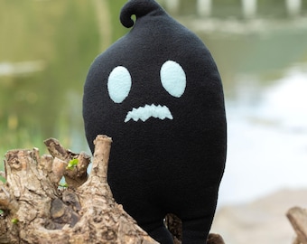 Krobus plush, Stardew Valley inspired - Handmade Stuffed Animal
