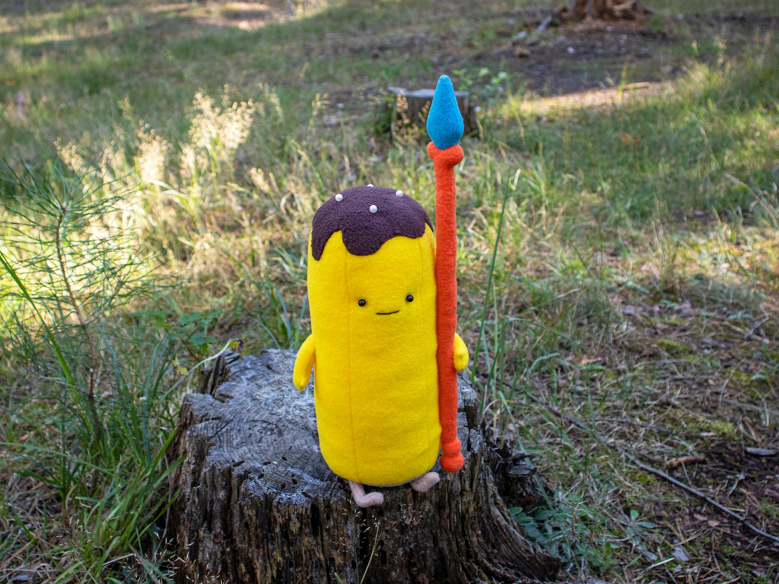 Banana Guards Plush Banana Soft Toy Handmade Toy 14 in Etsy