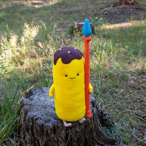 Banana Guards plush, Banana soft toy, Handmade toy, 14 in Unofficial image 3