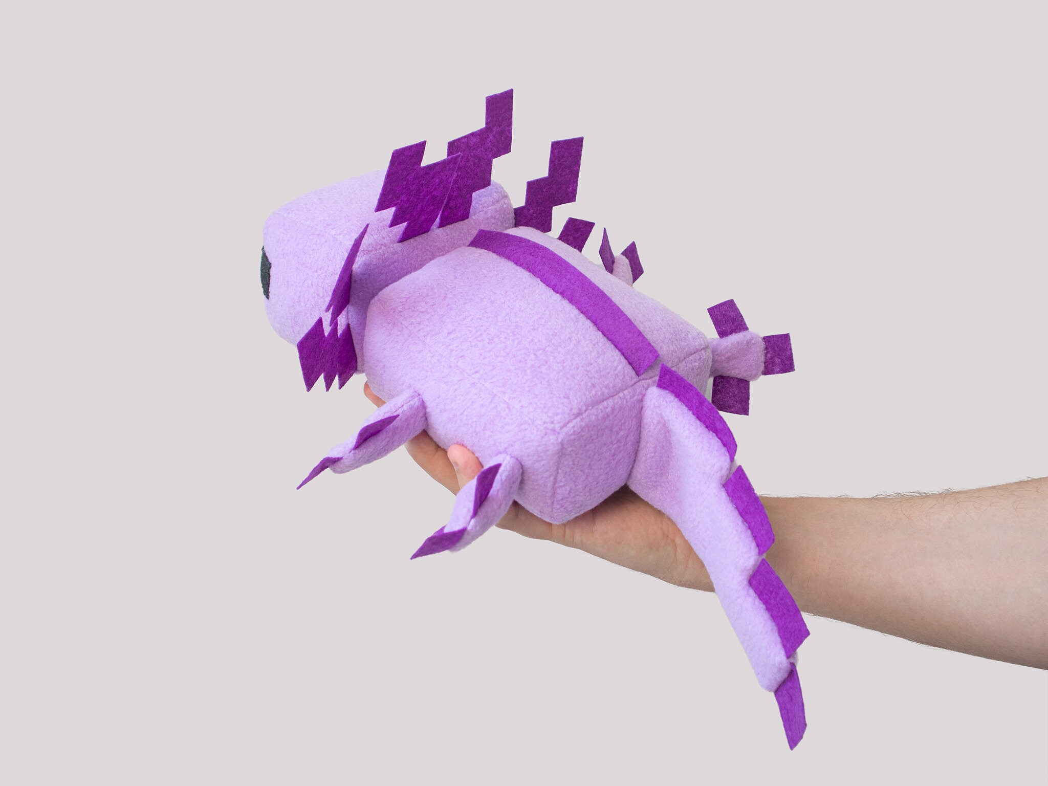minecraft axolotl plush blue