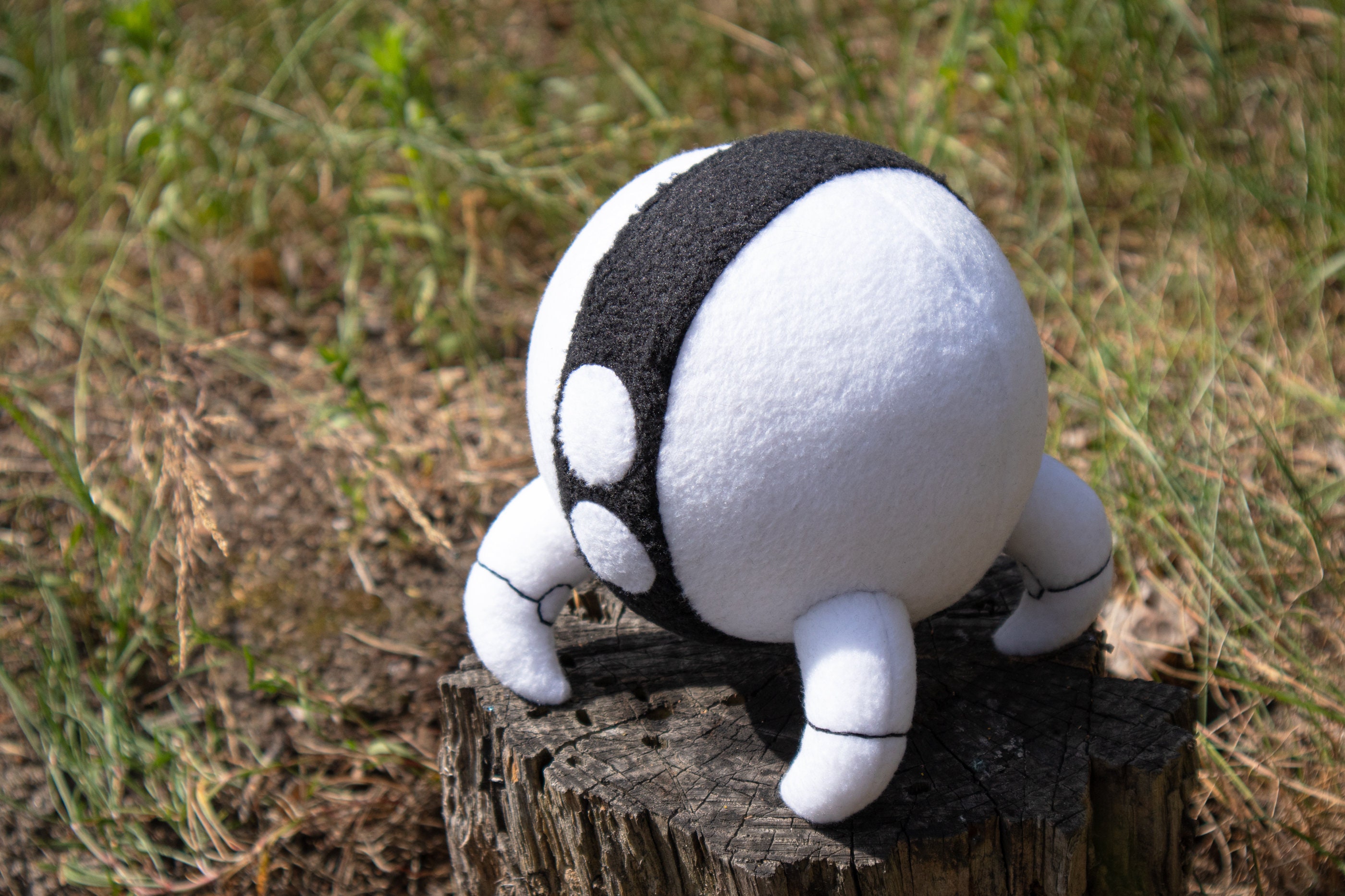 りり ØMI INFINITY MOON Stuffed Toy Infinity Train One One Plush Handmade Soft Toy, One One Plushie