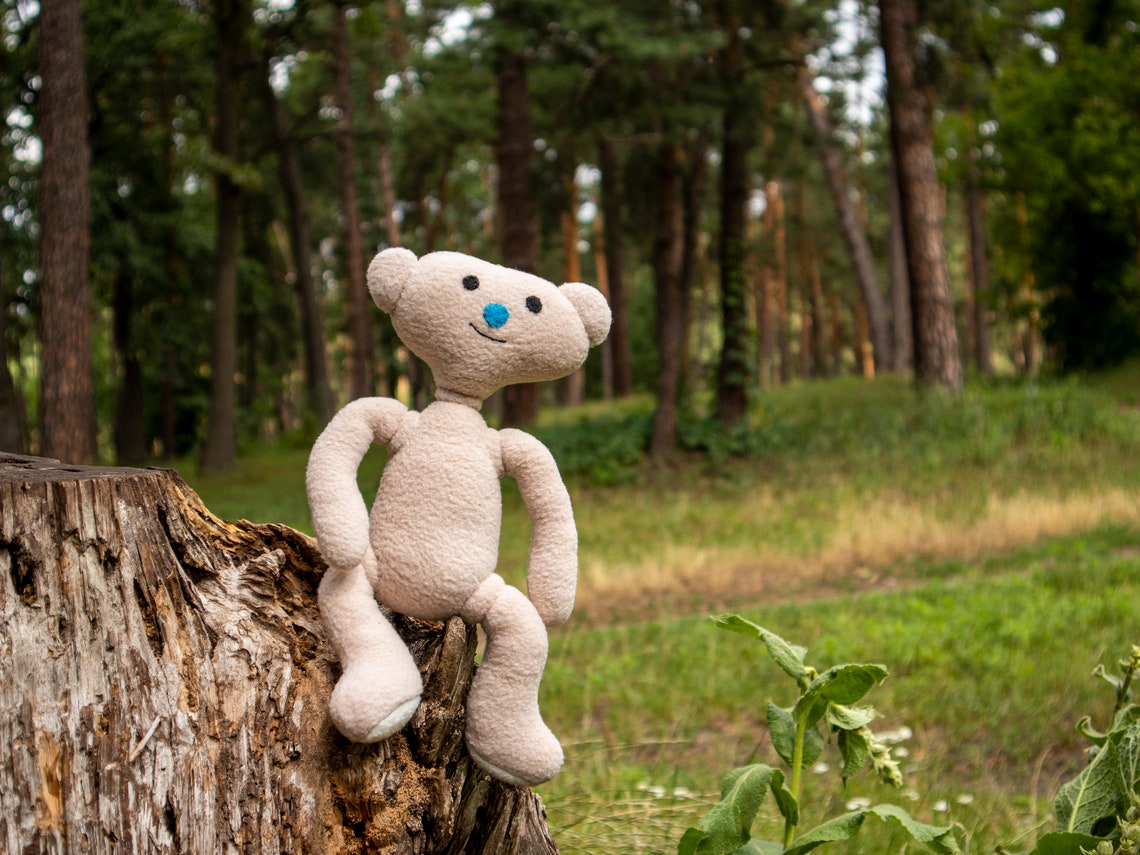 BEAR Alpha Plush Toy Horror Bear Alpha Soft Doll 13 in - Etsy Canada