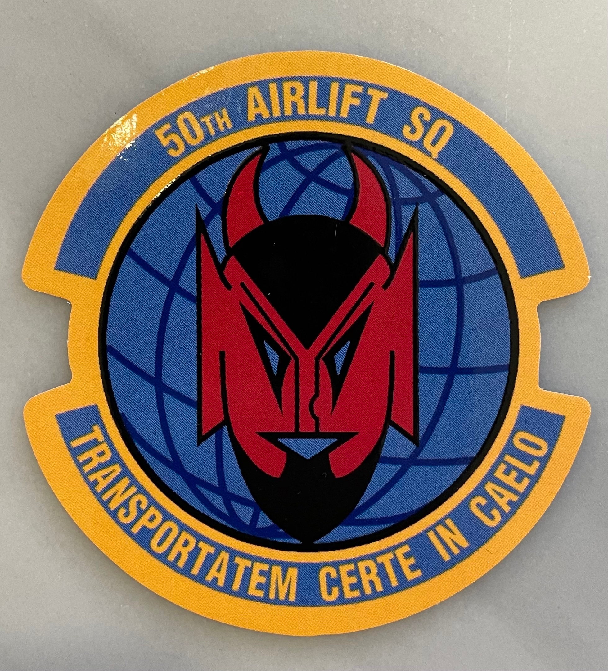 50th Red Devil Squadron Sticker - Etsy