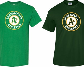 Sacramento A's Sacramento Atletiek Oakland A's T-shirts S-5XL