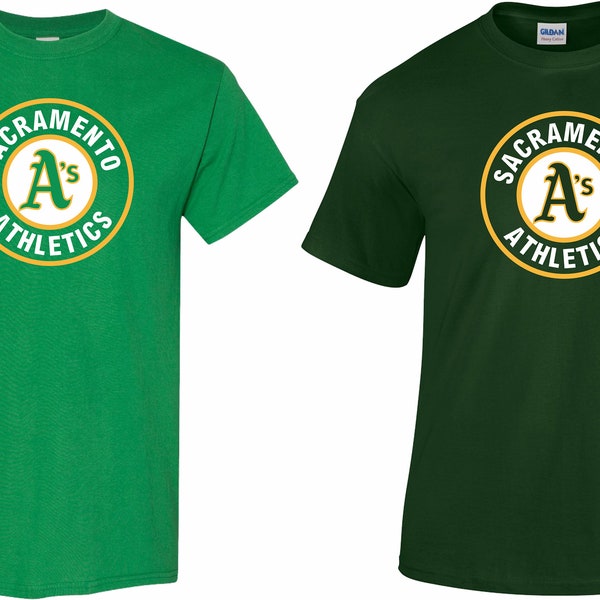 Sacramento A's  Sacramento Athletics Oakland A's  T-Shirts S-5XL