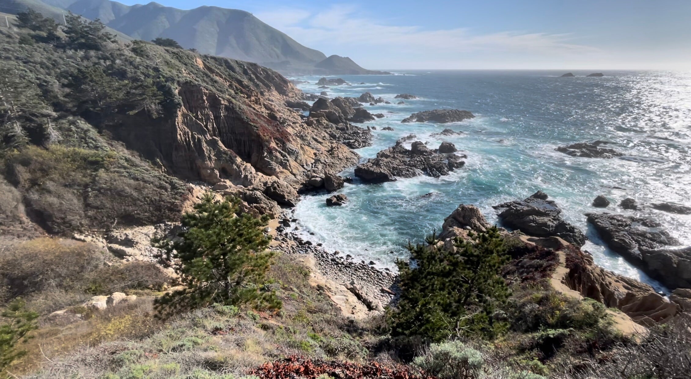 Long Wave Ridges California Big Sur Coastline Ridge Waves 24 Second HD Video - Etsy