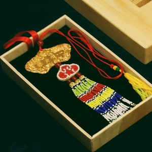 FIRST-CLASS Kim Khánh Medal of Vietnamese Nguyễn dynasty (Reproduction) | Pendant | Necklace | Trinket | Artisan Certificate included