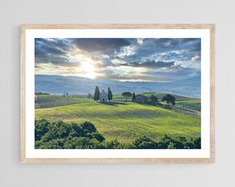 Tuscan Sunrise Fine Art Print: Italy Landscape Photography