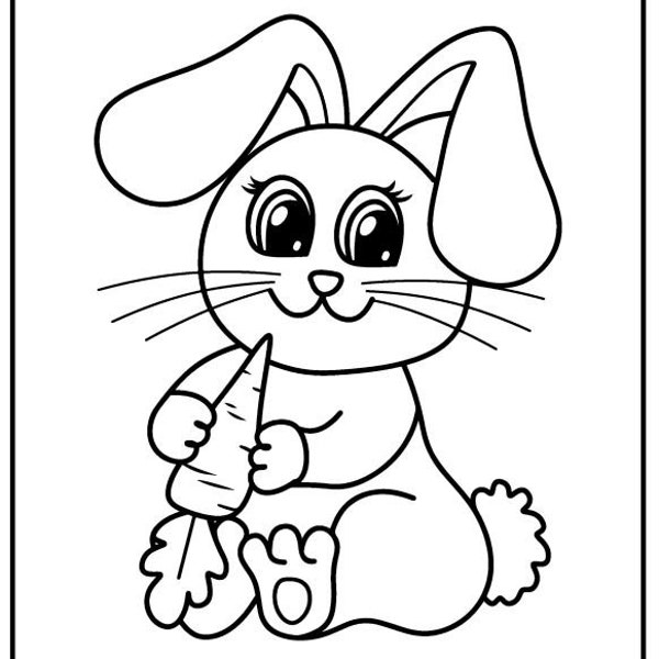 50 Printable Easter Coloring Pages