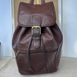 buy vintage coach backpack 9791 Large Daypack Navy 1998 Costa Rica Coach Vintage Backpack 9791 |