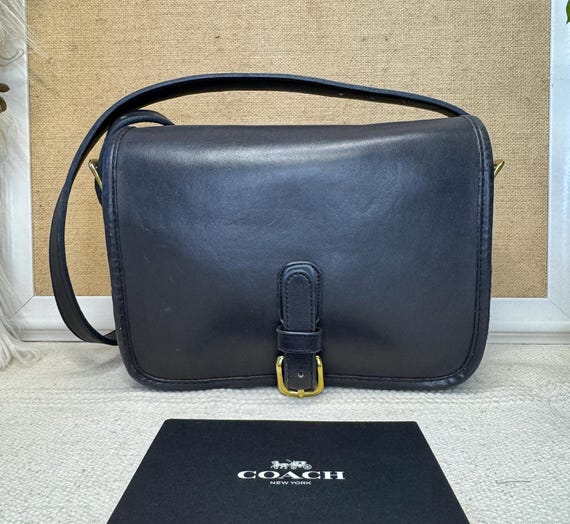 バッグ OLD COACH Leather pouch accessory holder Vintage Coach Leather Accessory Pouch Black Used | eBay