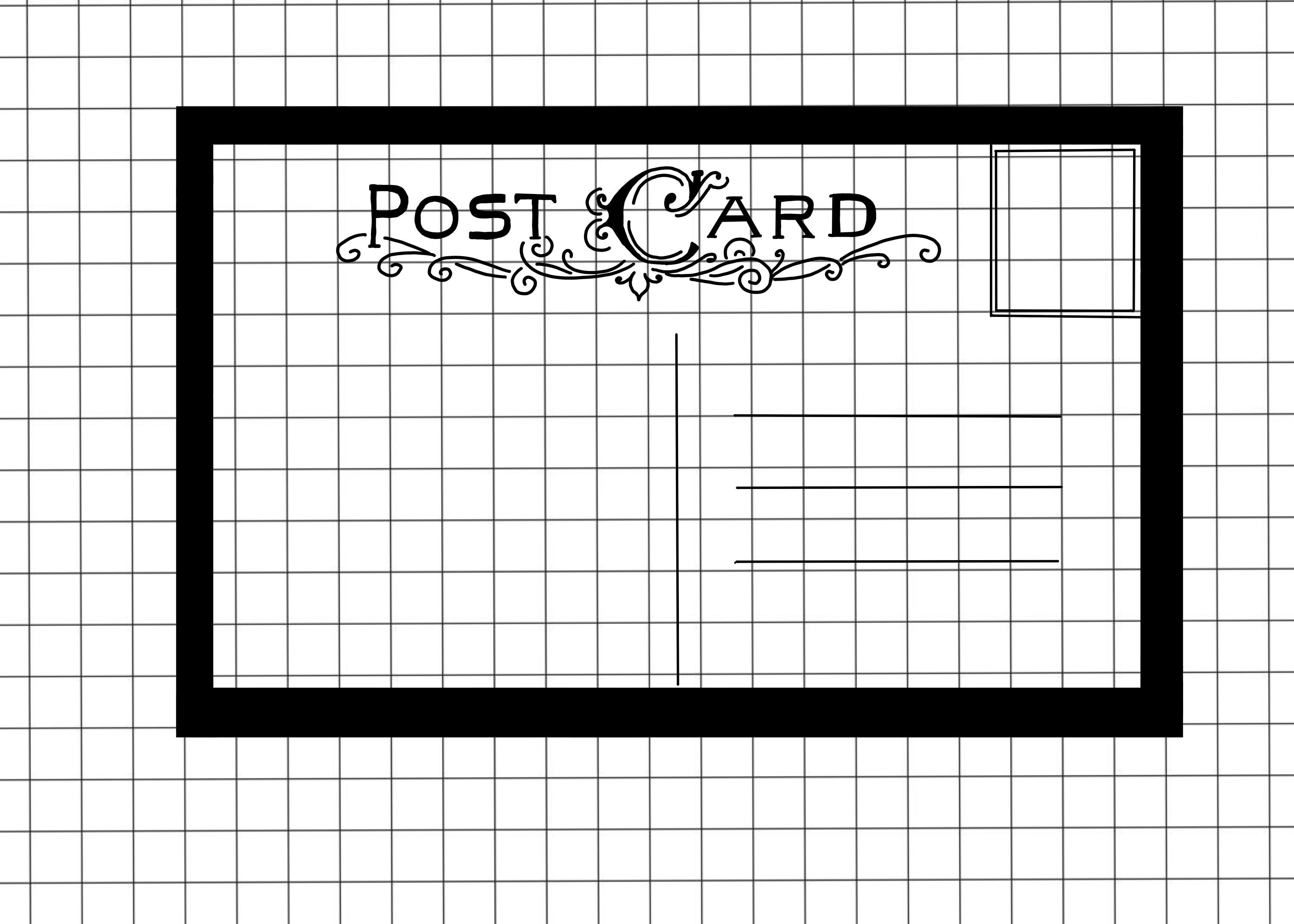 Postcard SVG Etsy
