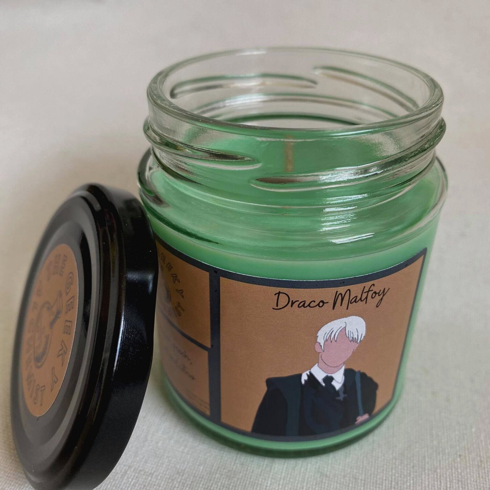 Draco Malfoy Soy Candle I Harry Potter Etsy