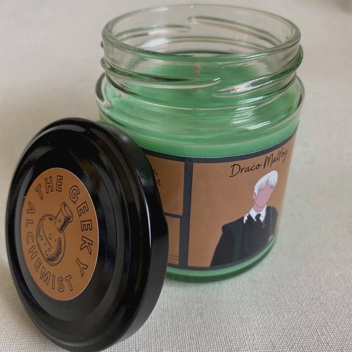 Draco Malfoy Soy Candle I Harry Potter Etsy