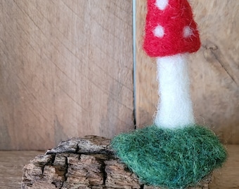 Felted Mushroom