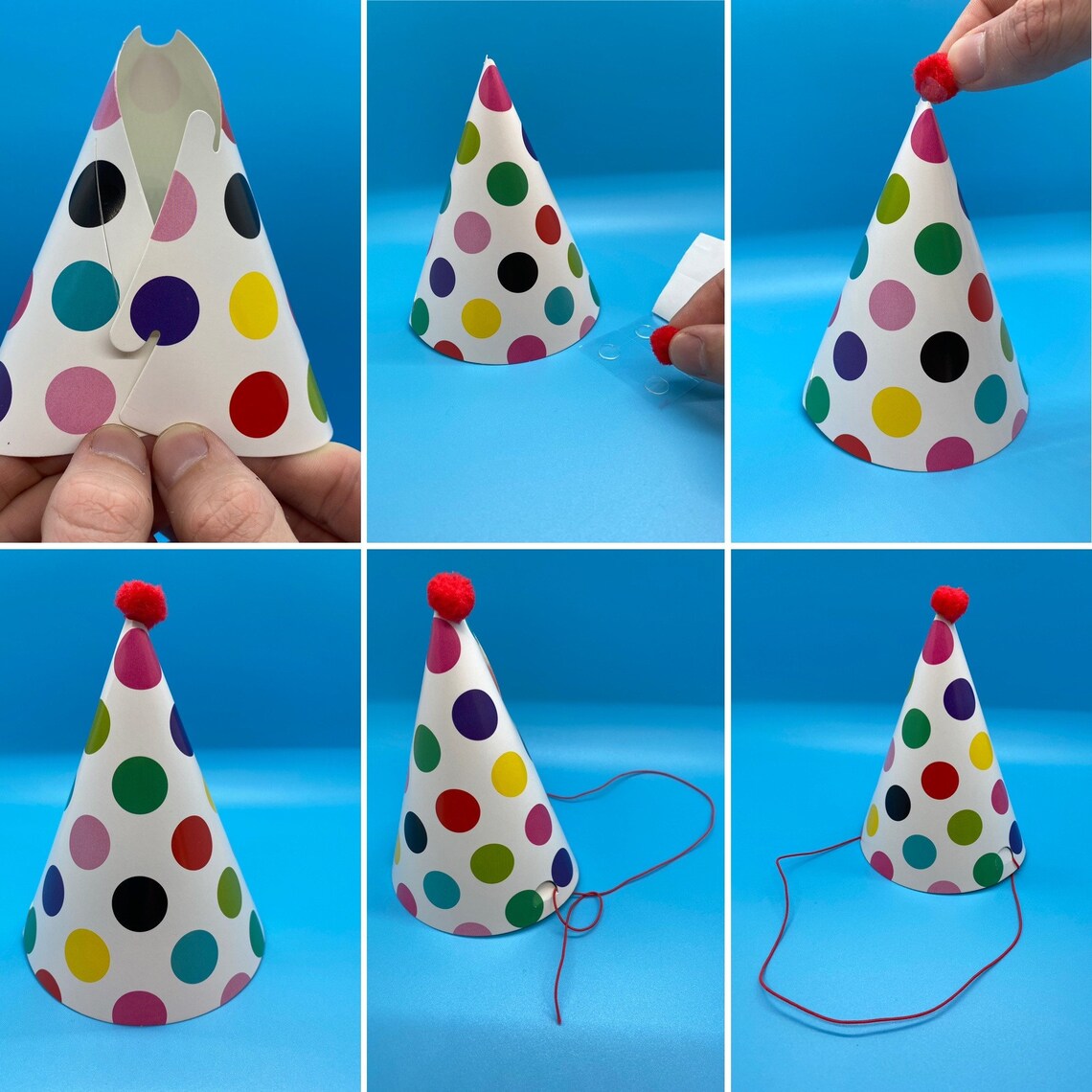 CBM Dog Party Hat Set Dog Birthday Party Hats and Crowns Etsy