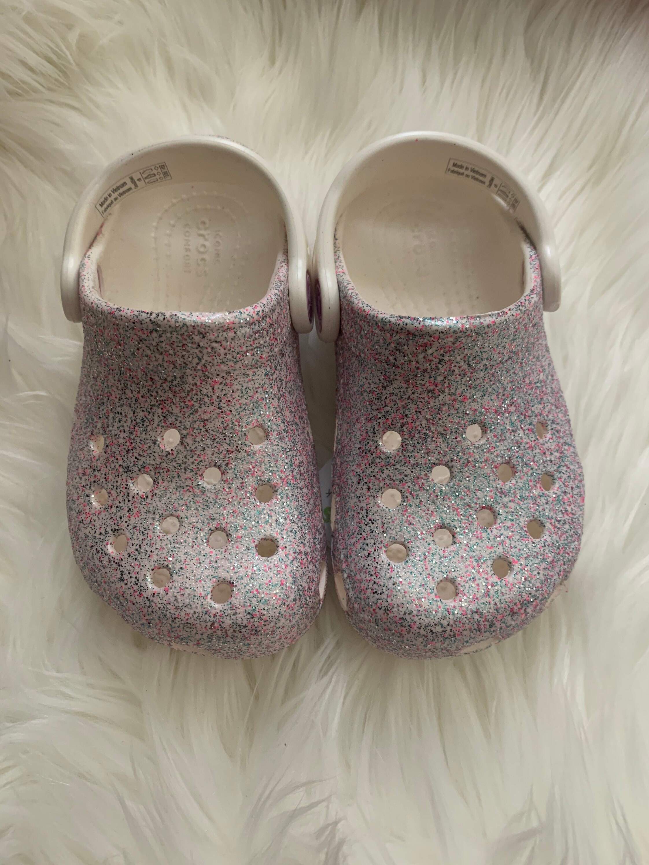 Glitter crocs | Etsy