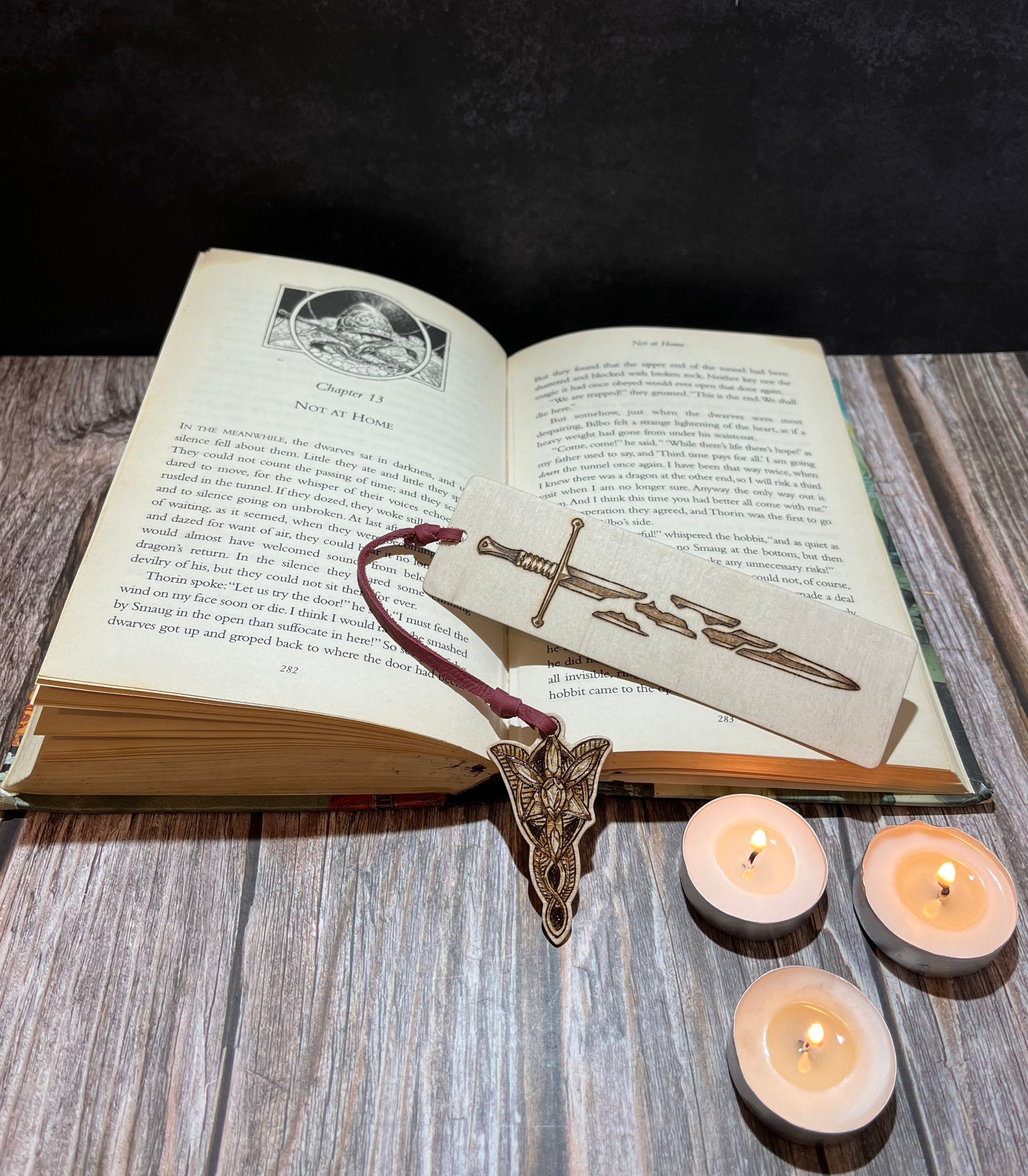 The One Ring Woodmark Tolkien Middle Earth Lord of the Rings Inspired – The  Bookish Den