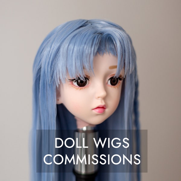 Custom Doll Wig Commissions