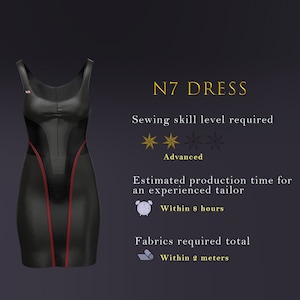 Shepard N7 Dress Pattern