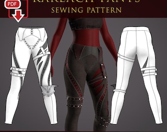 Karlach Infernal Pants Sewing Pattern