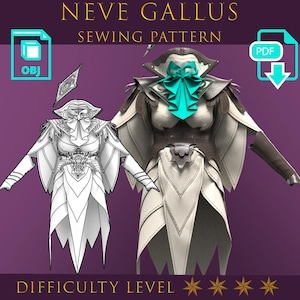 Neve Gallus Costume Pattern Kit