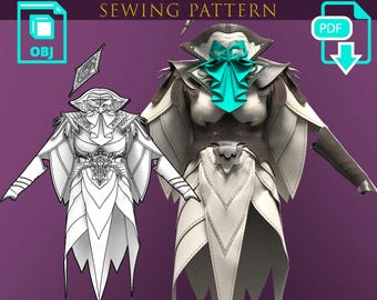Neve Gallus Costume Pattern Kit