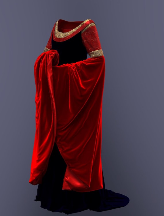 Dress Pattern Arwen Blood Red Dress Lord Of The Rings Arwen Red Dress Suit  Halloween Carnival