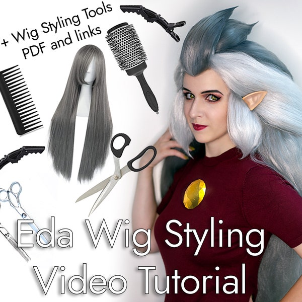 Wig Styling Video Tutorial - Eda