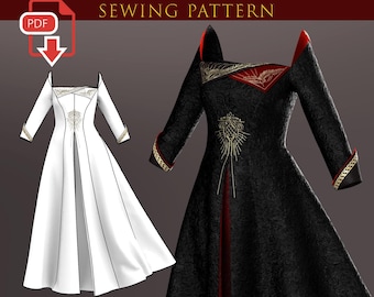 Dinner Dress Sewing Pattern Dragon House