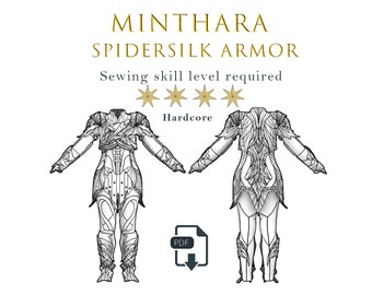 DIY Minthara Armor Outfit Crafting and Sewing Patterns