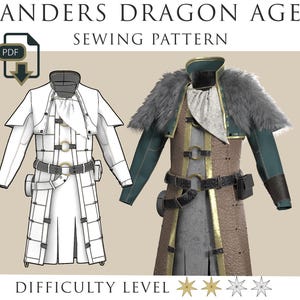 Anders DA2 Costume Pattern Kit with Accessories