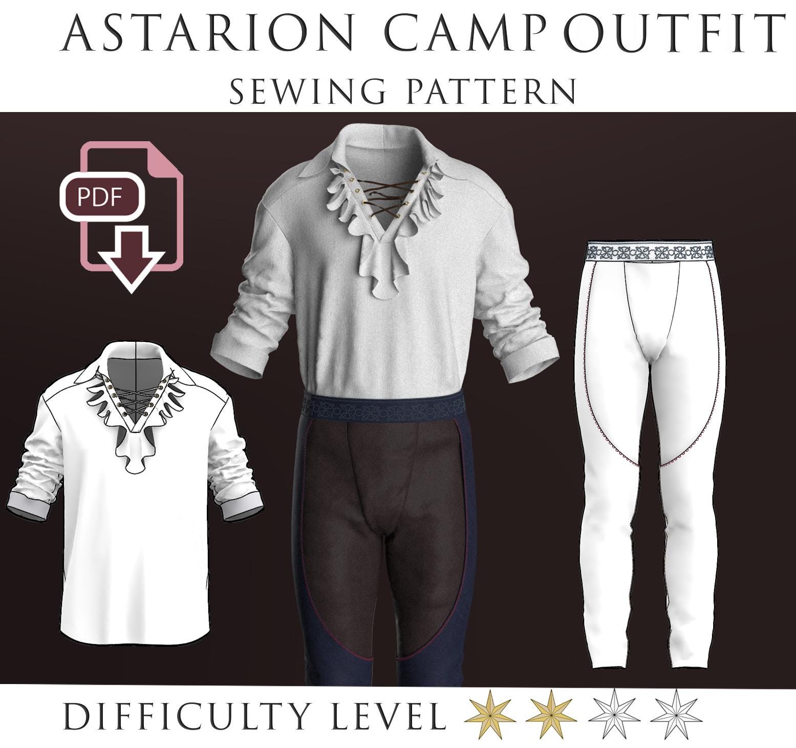 Camicia Pirata Uomo Medievale - Maniche Lunghe, Stile Steampunk, Vittoriano, Per Cosplay E Feste - Foto 6