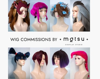 Custom Wig Commissions - Embrace Your Unique Style!