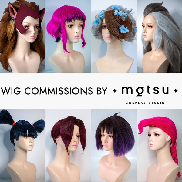 Custom Wig Commissions - Embrace Your Unique Style!