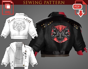 Fighter VI Jacket Sewing Pattern