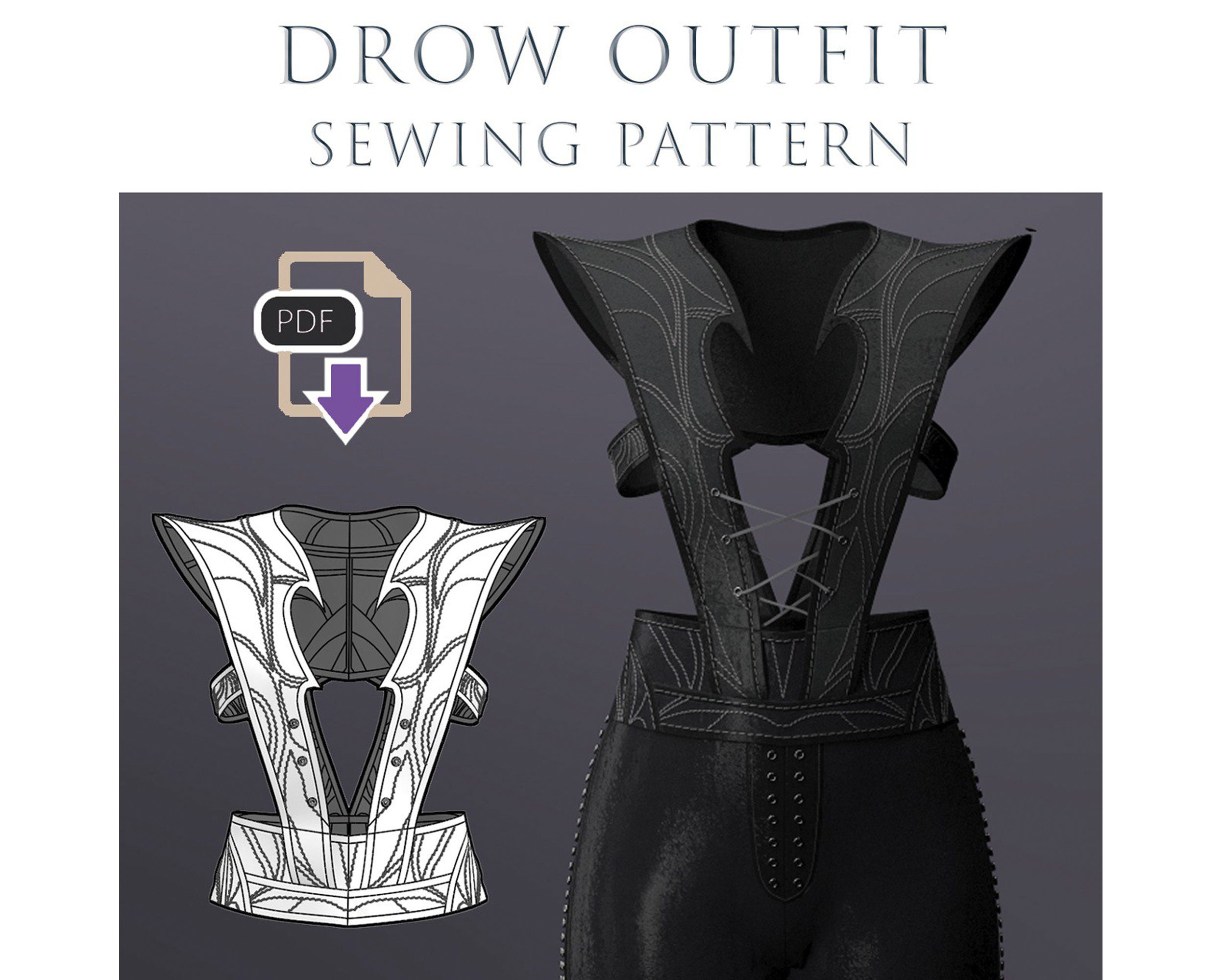 Minthara Camp Outfit Sewing Pattern