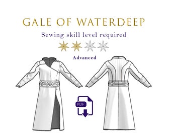 DIY Kit Wizard Gale Patterns for Cosplay