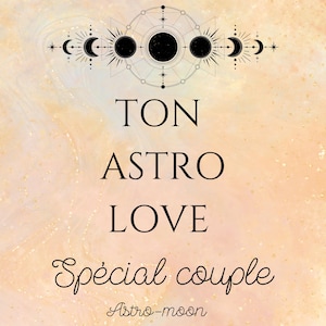 Astro Love - Synastrie couple