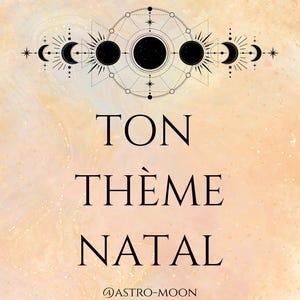 Thème natal étude de tes Astéroïdes