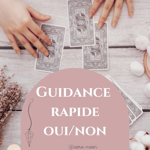 Guidance rapide oui/non