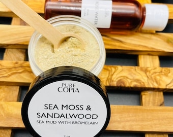 Sea Moss & Sandalwood Sea Mud with Bromelain