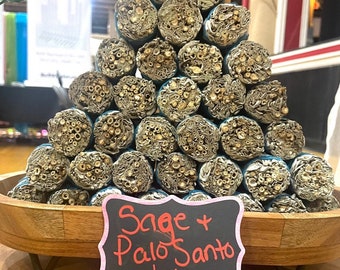Bâtonnets de sauge blanche et palo santo